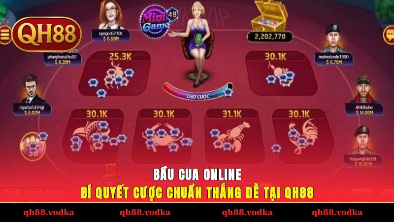 Bầu Cua Online - Bí Quyết Cược Chuẩn Thắng Dễ Tại QH88