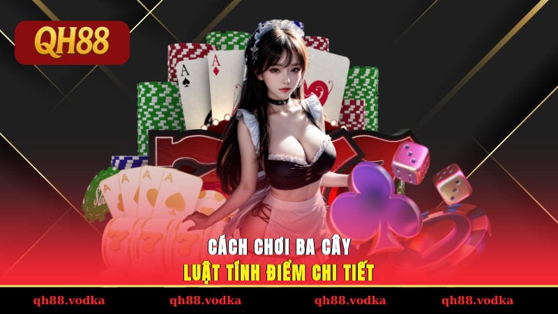 Cách chơi ba cây - Luật tính điểm chi tiết